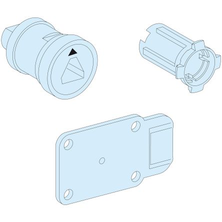 Schneider Electric PrismaSeT Series Accessory Kit for Use with PrismaSeT PrismaSeT G Enclosure, 70 x 42mm [LVS01249]; 288-1557