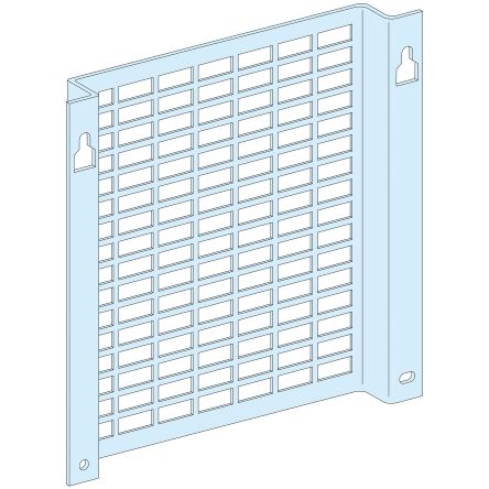 Schneider Electric PrismaSeT Series Steel Mounting Plate for Use with PrismaSeT PrismaSeT G Duct, 300 x 200mm [LVS03176]; 288-1590