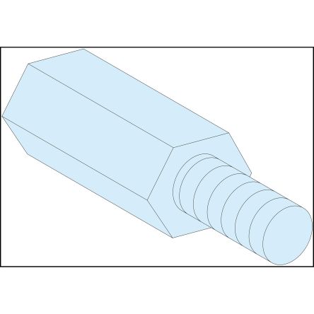 Schneider Electric PrismaSeT Series Spacer for Use with PrismaSeT, PrismaSeT G Front Cover Support Upright, PrismaSeT P [LVS03187]; 288-1597