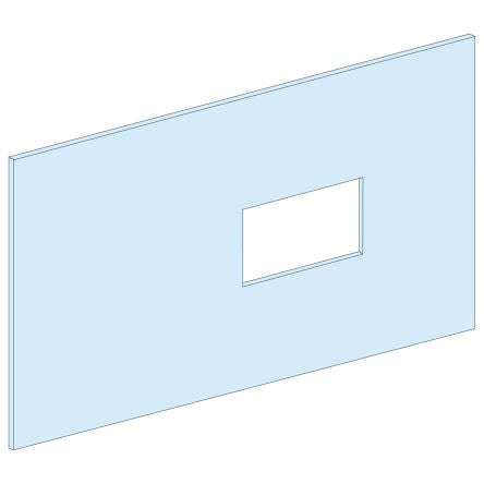 Schneider Electric PrismaSeT Series Steel Front Plate for Use with PrismaSeT P Cubicle ComPact INV320...400, 500 x 500mm [LVS03274]; 288-1629