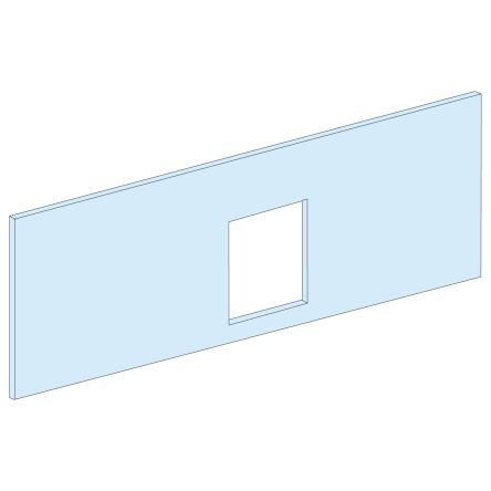 Schneider Electric PrismaSeT G Series Polyester Front Plate for Use with PrismaSeT PrismaSeT G Enclosure, 600 x 200mm [LVS03290]; 288-1634