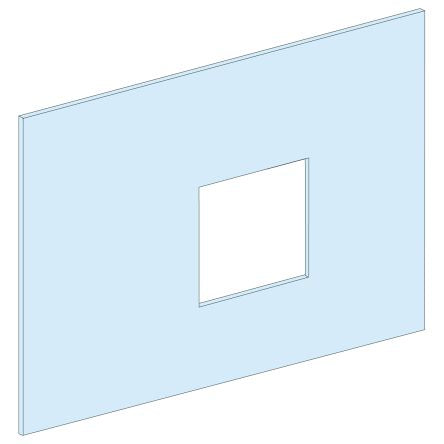 Schneider Electric PrismaSeT Series Steel Front Plate for Use with PrismaSeT G, Vigi NSX 400/600, 550 x 600mm [LVS03297]; 288-1641