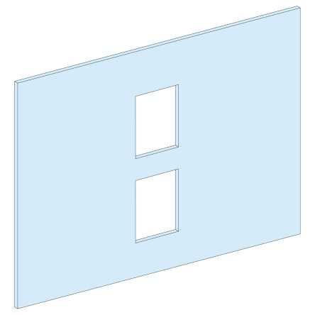 Schneider Electric PrismaSeT P Series Steel Front Plate for Use with PrismaSeT PrismaSeT P Cubicle, 500 x 400mm [LVS03616]; 288-1692