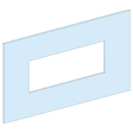 Schneider Electric PrismaSeT P Series Steel Front Plate for Use with PrismaSeT PrismaSeT P Cubicle, 500 x 500mm [LVS03659]; 288-1703