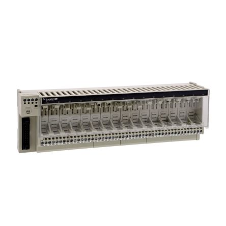 Schneider Electric ABE7P Series Module for Use with ABE7ACC21, ABR7S33, ABS7A3., ABS7SC3, 19 - 30 V Supply, 16-Input [ABE7P16T330]; 288-7125