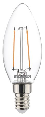Sylvania E14 LED Bulbs 2.5 W(25W), 2700K, Homelight, Candle shape [29371]; 288-9658