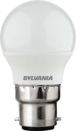 Sylvania B22 LED Bulbs 6.5 W(60W), 2700K, Homelight, Ball shape [29629]; 288-9677