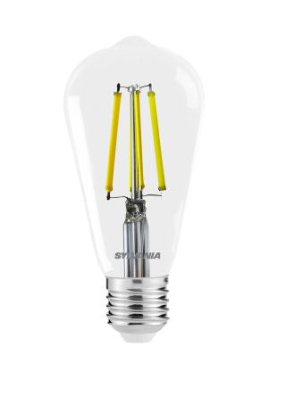 Sylvania ToLEDo Platinum RTST64 CL840LM 827E27 SL E27 LED Bulbs 4 W(60W), 2700K, Warm White, ST64 shape [30133]; 288-9695
