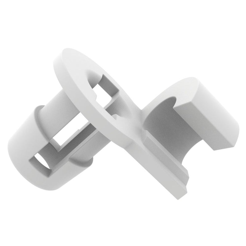 SOUTHCO Cable Retaining Clip, Fits R4-20 & R4-50 Latches, Acetal, White [R4-0-43922-1]