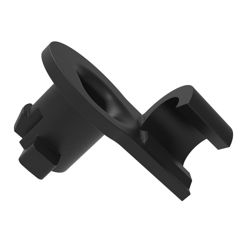 SOUTHCO Cable Retaining Clip, Fits R4-25 Latches, Acetal, Black [R4-0-72894-4]