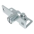 SOUTHCO Rotary Push-to-Close, Medium Size, Single Stage, Tool Actuated with Slotted Recess, Steel, Zinc Plate-Bright chromate, Bright [R4-15-10-000-10]
