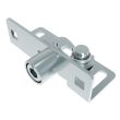 SOUTHCO Rotary Push-to-Close, Medium Size, Single Stage, Tool Actuated with 8 mm Hex Recess, Steel, Zinc Plate-Bright chromate, Bright [R4-15-10-010-10]
