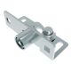 SOUTHCO Rotary Push-to-Close, Medium Size, Single Stage, Tool Actuated with 7 mm Triangle, Steel, Zinc Plate-Bright chromate, Bright [R4-15-10-020-10]
