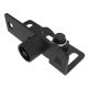 SOUTHCO Rotary Push-to-Close, Medium Size, Single Stage, Tool Actuated with 7 mm Triangle, Steel, Zinc Nickel, Black [R4-15-10-020-15]