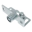SOUTHCO Rotary Push-to-Close, Medium Size, Single Stage, Tool Actuated with 8 mm Square, Steel, Zinc Plate-Bright chromate, Bright [R4-15-10-050-10]