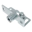 SOUTHCO Rotary Push-to-Close, Medium Size, Single Stage, Tool Actuated with 8 mm Square Recess, Steel, Zinc Plate-Bright chromate, Bright [R4-15-10-080-10]