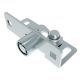 SOUTHCO Rotary Push-to-Close, Medium Size, Single Stage, Tool Actuated with Bellcore 216, Steel, Zinc Plate-Bright chromate, Bright [R4-15-10-130-10]