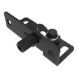SOUTHCO Rotary Push-to-Close, Medium Size, Single Stage, Tool Actuated with 22 mm Hex Head with M6 Thread, Steel, Zinc Nickel, Black [R4-15-10-250-15]