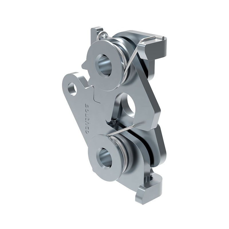 SOUTHCO Rotary Push-to-Close, Medium Size, Bottom, 5/16-18 Thread, Steel, Zinc Plate, Bright chromate [R4-20-31-501-10]