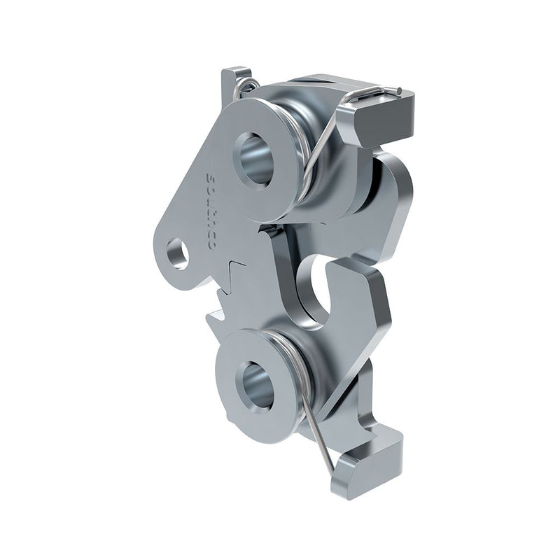 SOUTHCO Rotary Push-to-Close, Medium Size, Bottom, 5/16-18 Thread, Steel, Zinc Plate, Bright chromate [R4-20-41-501-10]