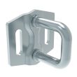 SOUTHCO Rotary Push-to-Close Latch Striker, Medium Size, Steel, Zinc Plate, Bright chromate, Bright [R4-90-1506-10]