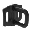 SOUTHCO Rotary Push-to-Close Latch Striker, Medium Size, Steel, Zinc Nickel, Black [R4-90-1506-15]