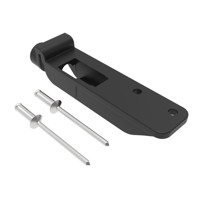 SOUTHCO Cable Mounting Kit, Rivets included, Glass-filled Nylon, Black [R4-EM-87]