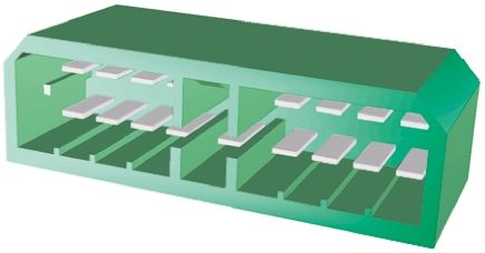TE Connectivity, Multi-Interlock Mark II Female Connector Housing, 17 Way, 2 Row [171363-4]; 719-8996