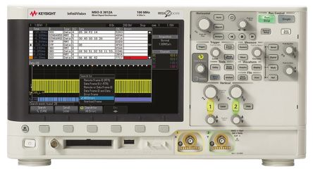 Keysight Technologies MSOX3012A, MSOX3012A Mixed Signal Oscilloscope, 100MHz, 2 Analogue. Ch. [MSOX3012A]; 725-0432