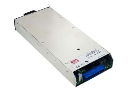 Mean Well Power Supply, RCP-2000-12RS, 12V dc, 100A, 1200W, 1 Output, 127 → 370 V dc, 90 → 264 V ac Input [RCP-2000-12]; 733-2020