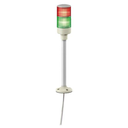 Schneider Electric Harmony XVG Series Red/Green Signal Tower, 2 Lights [XVGB2H]; 774-3798