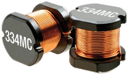Murata, 2200RM, 334MC Wire-wound SMD Inductor 1 mH ±10% Wire-Wound 210mA Idc [22R105MC]; 800-4401