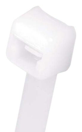 Panduit Cable Tie, Locking Cable Tie, 203mm x 3.6 mm, Natural Nylon, Pk-100 [PLT2I-C]; 846-9696