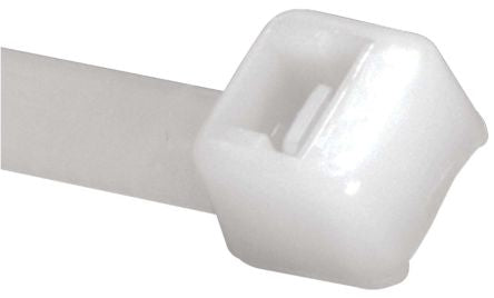 Panduit Cable Tie, Locking Cable Tie, 71mm x 1.8 mm, Natural Nylon, Pk-1000 [PLT.6SM-M]; 849-1782