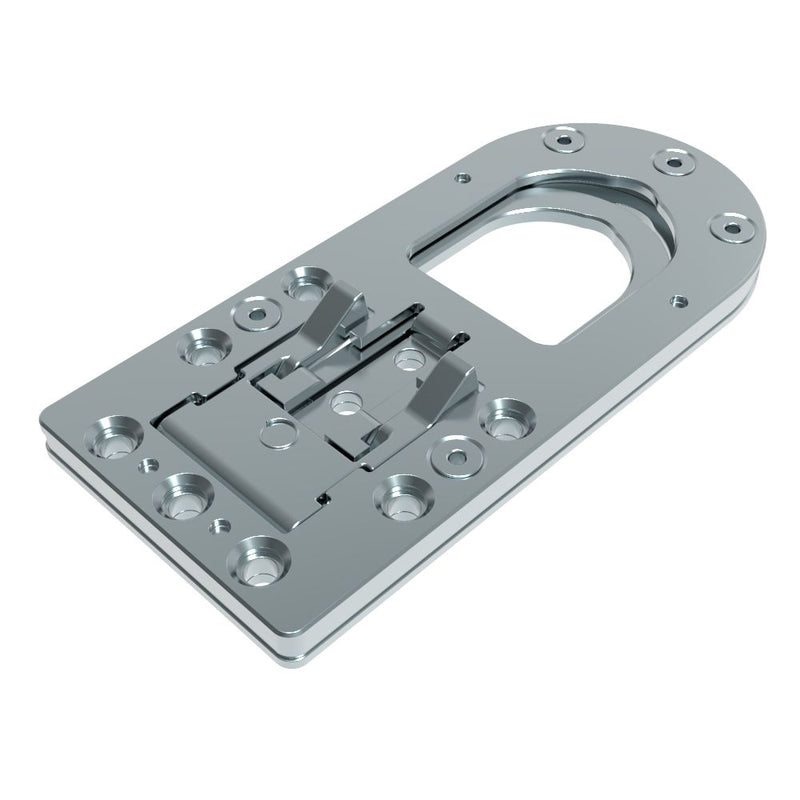SOUTHCO Rack Attach, 1U, Ultra Thin, 30.3 distance of mounting holes, Zinc Plated, Bright [RA-1-11]