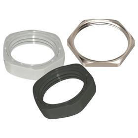 Essentra Locknut for PE PG 7 18.0 mm Nylon 6 Black [467585]; 10265338