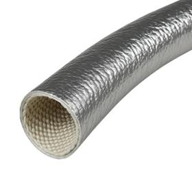 Essentra Heat Radiant Sleeve 10.0 mm 30.5 m Silver Silicone [900404]; 10310199
