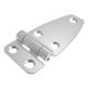 SOUTHCO Friction Hinge, Small Leaf, Large Leaf, 38 mm (1.50 in) Long, 304 Stainless Steel, Passivated [T6-4E-426-17F-20]