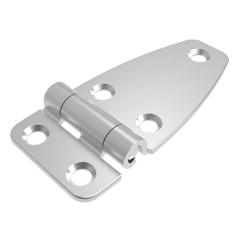 SOUTHCO Friction Hinge, Small Leaf, Large Leaf, 38 mm (1.50 in) Long, 304 Stainless Steel, Passivated [T6-4E-426-17F-20]