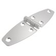 SOUTHCO Friction Hinge, Large Leaf, Large Leaf, 38 mm (1.50 in) Long, 304 Stainless Steel, Passivated [T6-4E-466-17F-20]