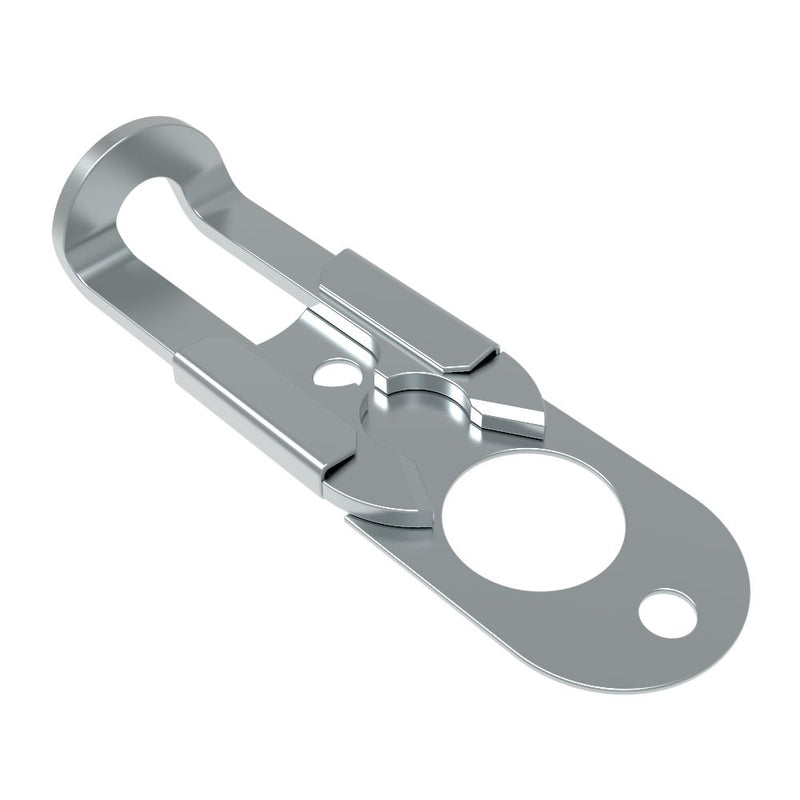 SOUTHCO Slide Latch, Steel, Zinc Plate, Bright Chromate [TL-05-100-07]