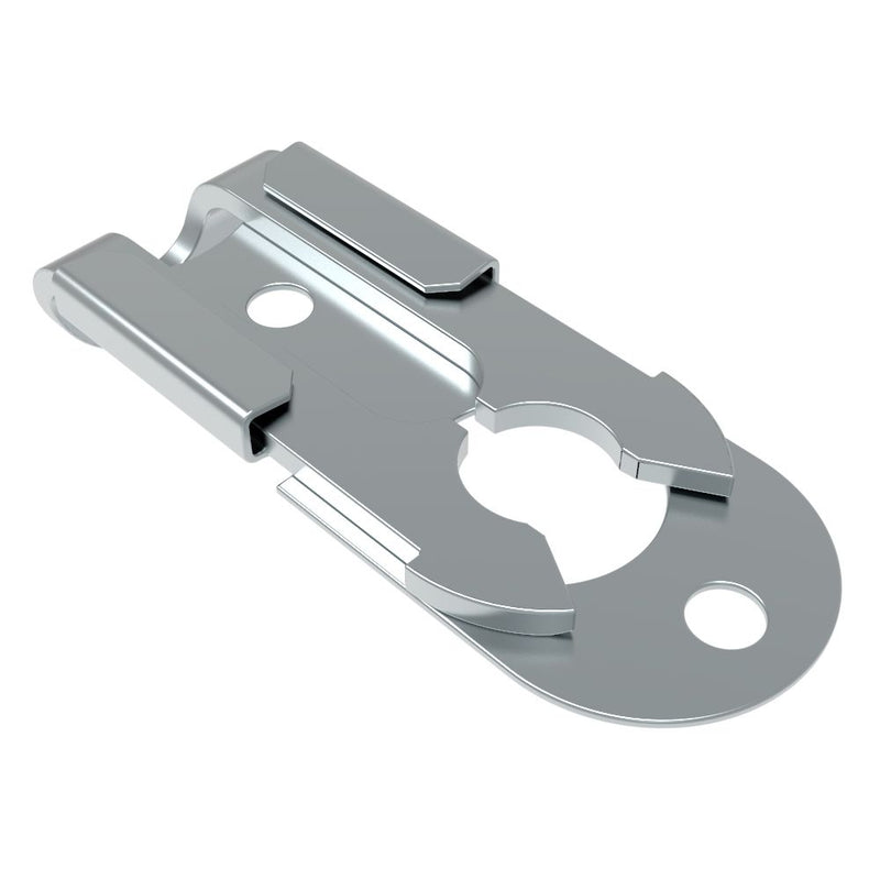 SOUTHCO Slide Latch Reversed, Steel, Zinc Plate, Bright Chromate [TL-05-110-07]