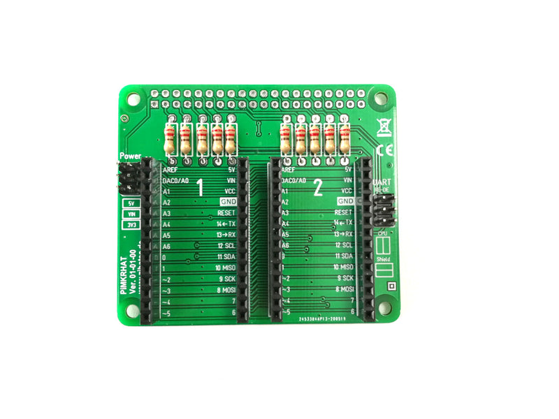 Raspberry Pi to Arduino MKR bridge HAT