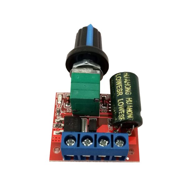 Speed control for DC motors from 3 to 35V 5A