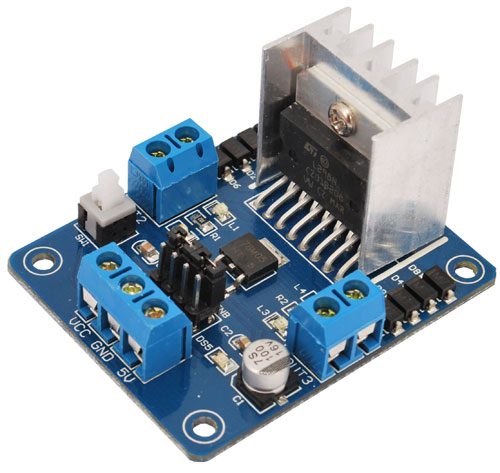 L298 driver for DC/Stepper motors