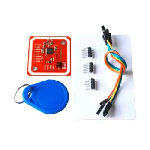 NFC/RFID reader with two transponders