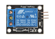 1 relay module 5 Vdc 10A (assembled)