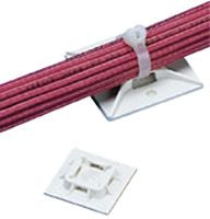 Panduit Self Adhesive White Cable Tie Mount 25.4 mm x 25.4mm [ABM2S-A-C]; 846-8700