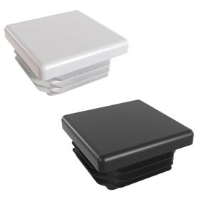 Essentra Square Tube Insert 19.0 mm 11.5 mm 2.5 mm 0.8 mm Black PE [111196]; 10077030