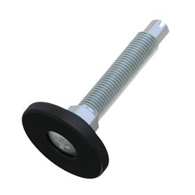 Essentra Non-Articulated Adjustable Feet 25.0 mm M6 20.0 mm Black [466121]; 10259351